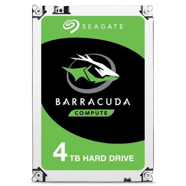 SEAGATE Barracuda ST4000DM004 intern harddisk - 4000 GB - SATA III - 256 MB