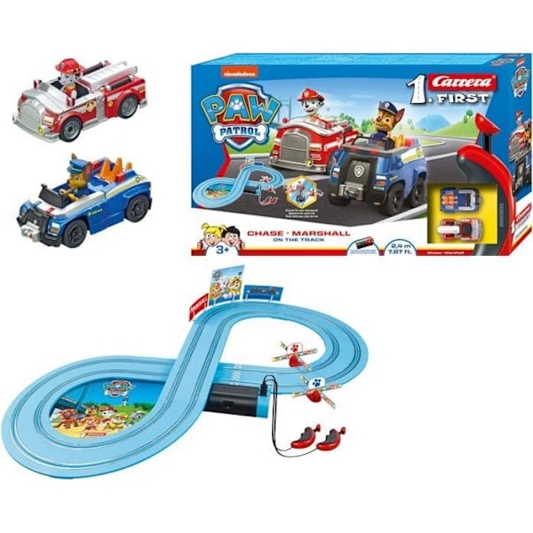 Paw Patrol Circuit - CARRERA-TOYS - PAW PATROL - Chase - Marshall - Sisustus