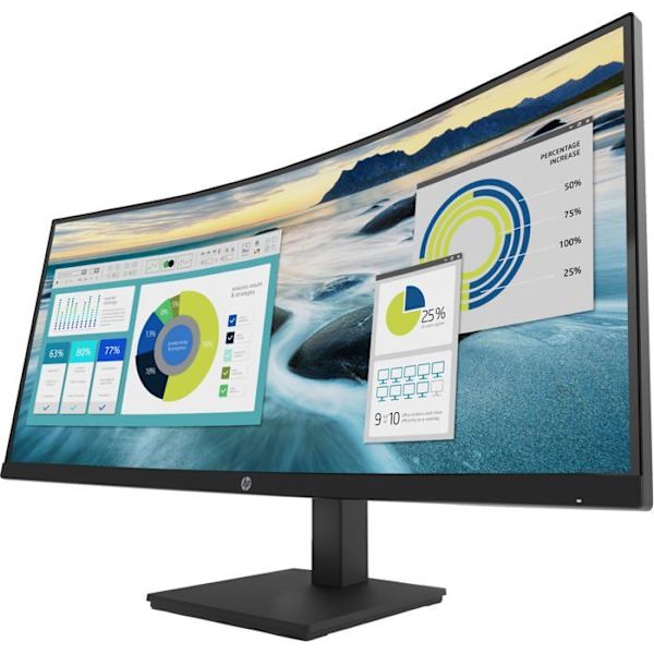 HP P34hc G4 WQHD kaareva näyttö (34")