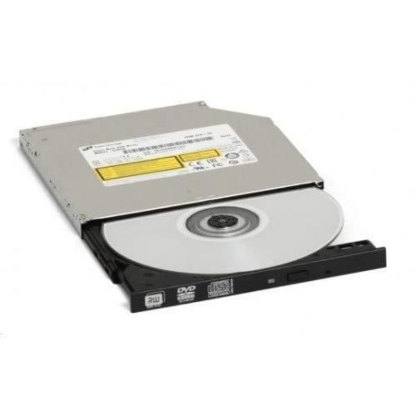 BÆRENDE LG DVD-RW INTERN ULTA-SLIM 9,5MM (GUD1N.CHLA10B) BULK SATA NR Sort, Rustfrit stål