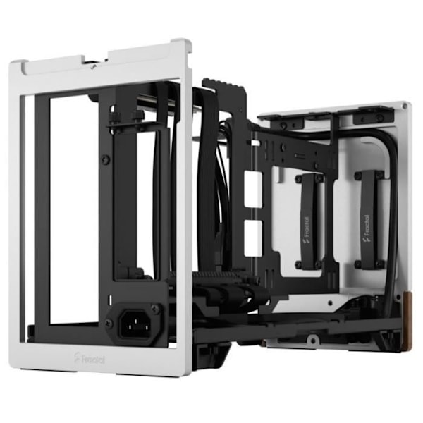 PC-kotelo - FRACTAL DESIGN - FD-C-TER1N-02 - mini-ITX - SFF 10.4L - GPU jopa 322mm - Terra Silver