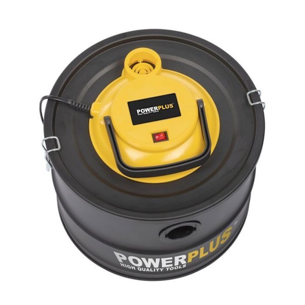 Se vide cendres POWERPLUS - 1000W - 15L - Højtydende filter Gul svart