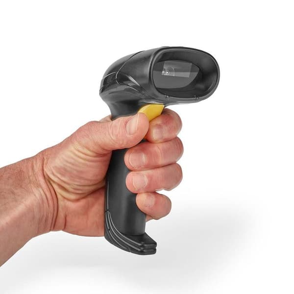 Streckkodsläsare - NEDIS - 1D/2D/QR - Trådad - USB - Svart