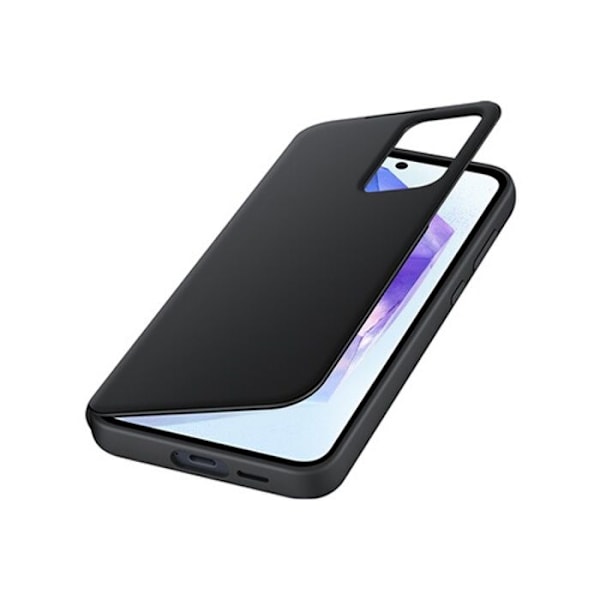 Folio Smart S View Cover Cover til Samsung Galaxy A55 5G Sort sort