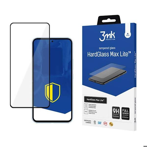 Samsung Galaxy A35/A55 5G - 3MK HardGlass Max Lite Musta