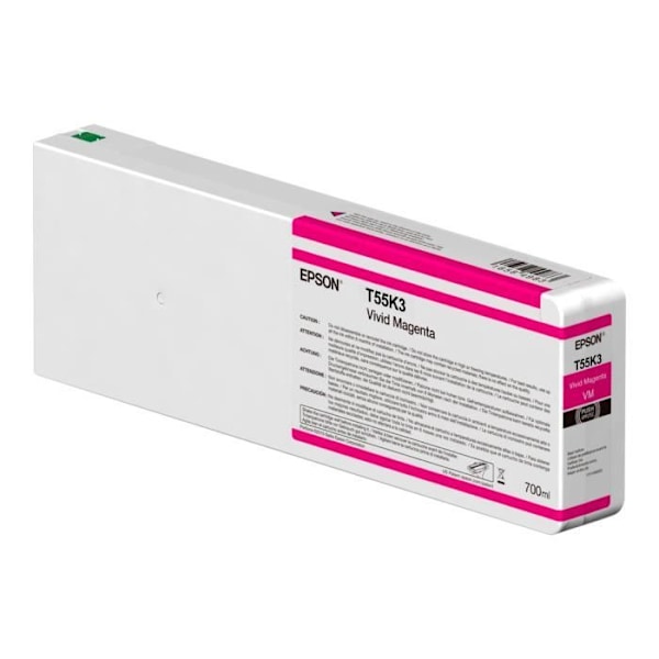 Mustepatruuna - Epson - Epson T55K3 - 700 ml - Bright Magenta - alkuperäinen - mustepatruuna - SureColor SC-P7000V, SC-P9000V