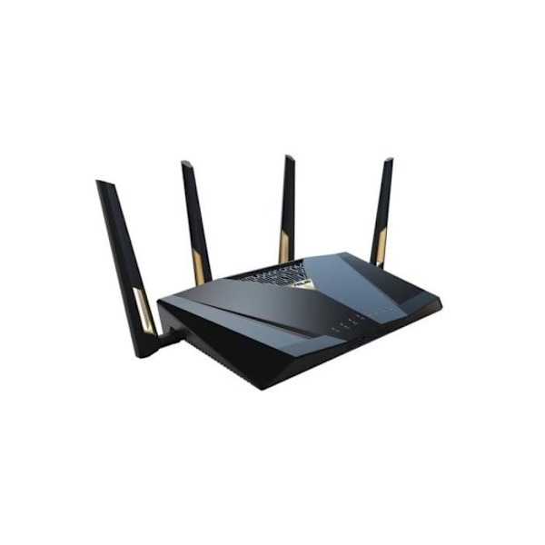 Mobil router - ASUS - RT-BE88U - Wifi 7 - Dobbeltbånd 2,4/5 GHz - 5764 Mbit/s