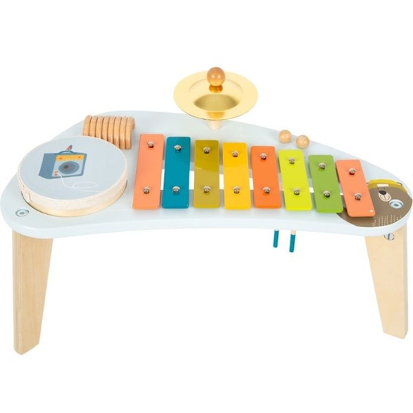 Lille fodselskab - Groovy Beats musikbord - LEGLER Beige