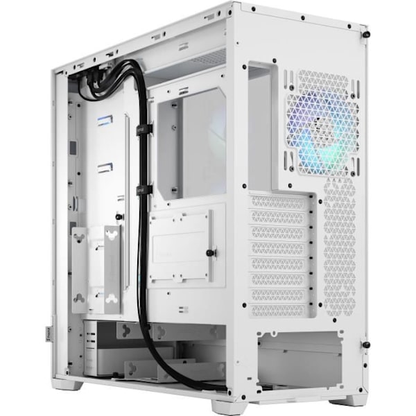PC etui - FRACTAL DESIGN - Pop XL Air RGB Hvid TG - Hvid (FD-C-POR1X-01)