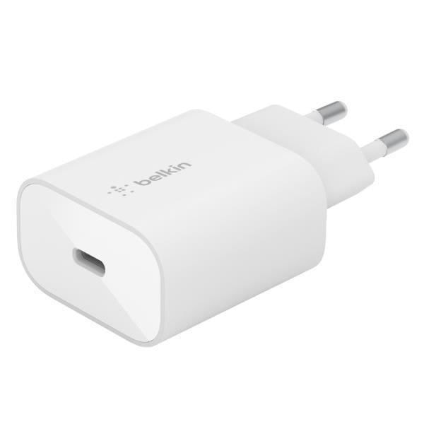 TELEFONER, Smartphone-telefontilbehør, batteriopladere, Belkin 30w Pd-hjemmeoplader Usb-c Ltg-kabelspecifikationer