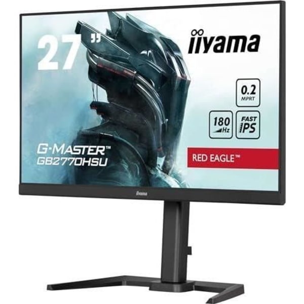 PC-skærm - IIYAMA - GB2770HSU-B6 - 27" IPS FHD 1920 x 1080 - 0,2ms - 180Hz - HDMI DP - Sort