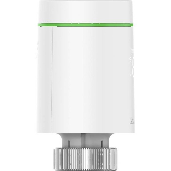 Termostat - EZVIZ - T55 - Tilsluttede termostatventiler - Zigbee - Temperaturstyring - Børnesikring hvid