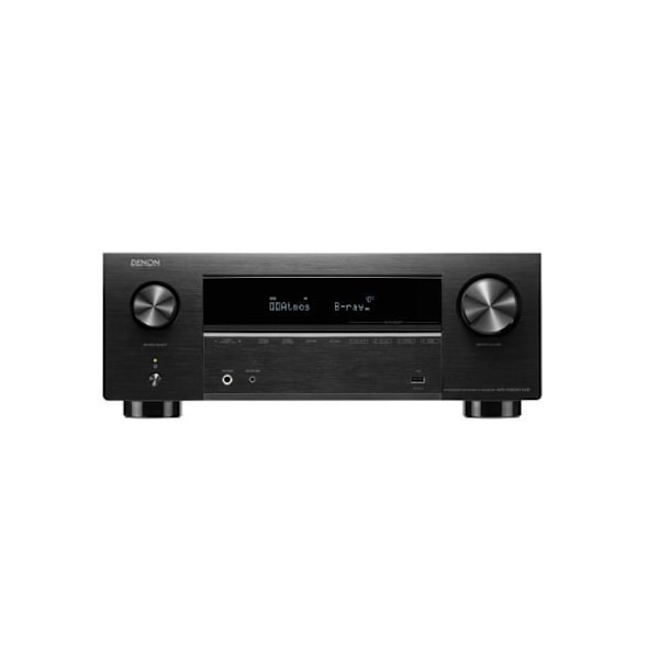 Home Cinema Forstærker - DENON - AVR-X2800HDAB - 7.2 kanaler - Kompatibel med DTS:X og Dolby Atmos - Sort