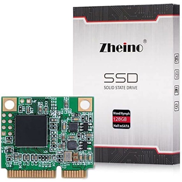 Transcend MSA230S 128 GB SATA M.2 2242 intern Solid State Drive - mSATA-format - 600 MB/s överföringshastighet
