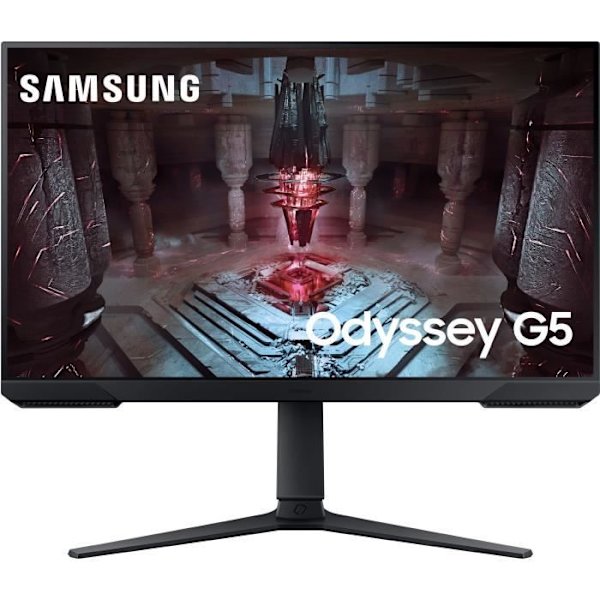 Skærm PC 27" Samsung Odyssey G5 S27CG510EU - LED, WQHD 2560 x 1440, VA-panel, 165 Hz, 1 ms, justerbar fod Sort