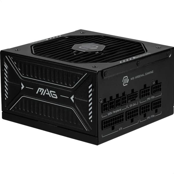 Intern Matning - MSI - MAG A1000GLS - 1000W - 80 PLUS Gold - Modulär