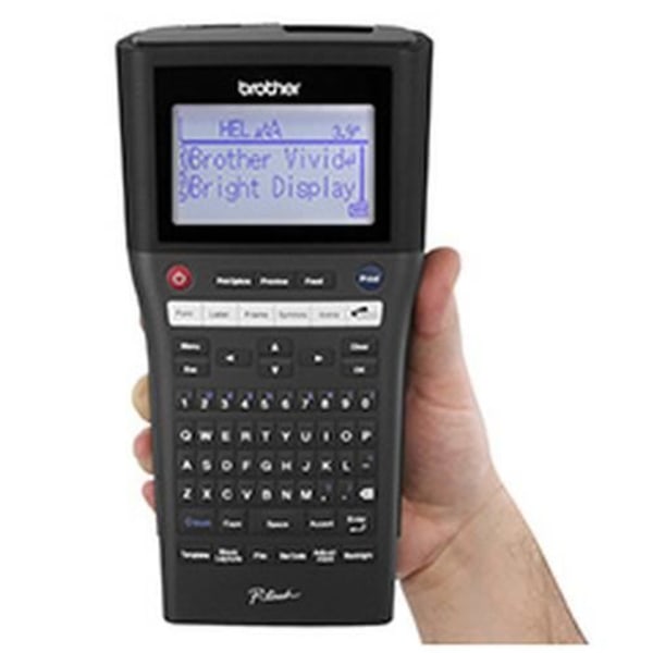 Brother PT-H500, 180 x 180 DPI, 30 mm-sek, 1,8 cm, 2,4 cm, LCD, 3 riviä