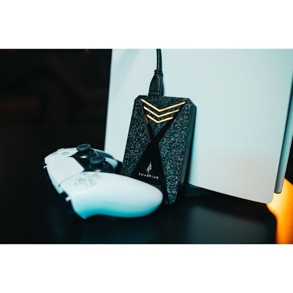 HDD USB 3.2 OG C GAMING 1TE SORT SUREFIRE