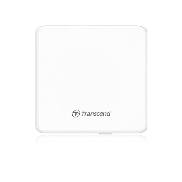 Extern DVD-brännare - Transcend - TS8XDVDS-W - USB - Vit - Kompatibel med CD/DVD