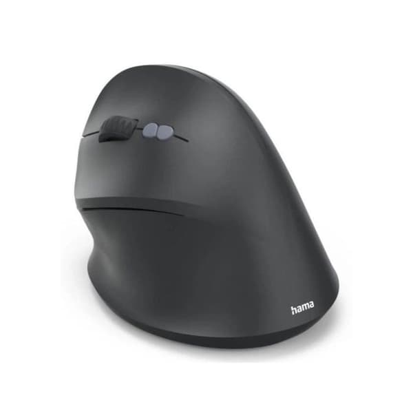 Optisk mus - HAMA - EWM-500L - Trådlös - Ergonomisk - 7 knappar - Vänsterhänt