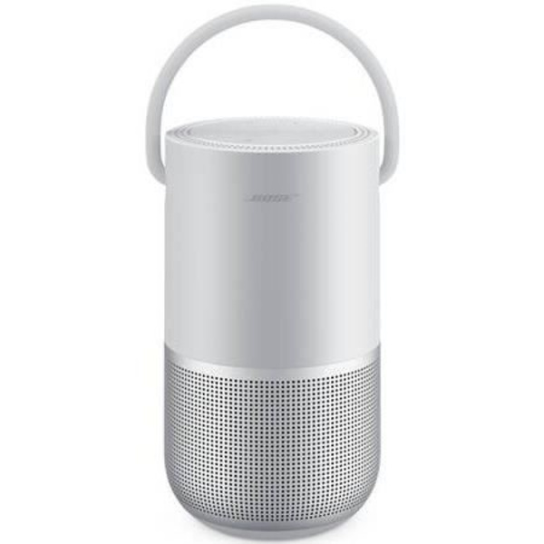 Bärbar högtalare BOSE - Bärbar hemhögtalare - Bluetooth, Wifi - Inbyggd Alexa och Google - Vit Vit