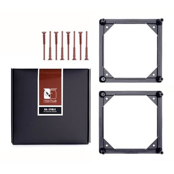 NOCTUA tuuletinsarja A NF-A12 x 25 PWM virtausputkilla 120 x 120 x 25 mm - 4-nastainen - 2000 RPM - SS02