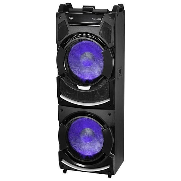 Højttaler DJ - Trevi - XF 4500 - 500 W - Bluetooth - Karaoke - 4 veje basrefleks Sort