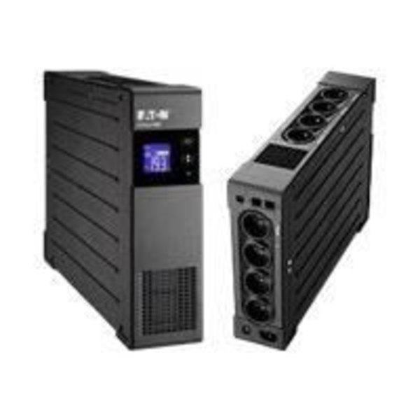 UPS - Eaton - Ellipse PRO 1200 USB FR - Line-Interactive UPS - 1200VA (8 franske stik) - Standardiseret overspændingsbeskytter - ELP1200FR Sort