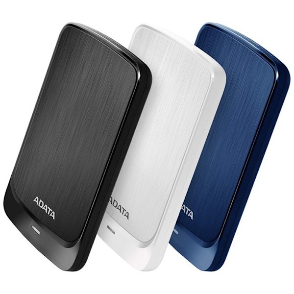 ADATA HV320 ulkoinen kiintolevy - 1000 Gt - USB 3.1 - Valkoinen