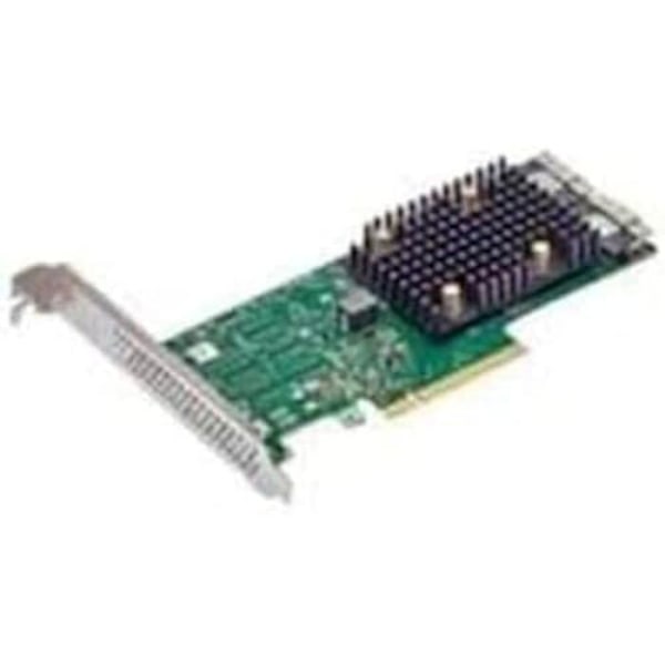 HBA - BROADCOM - BCM HBA 9500-16i - SAS SATA NVMe Grøn, Grå