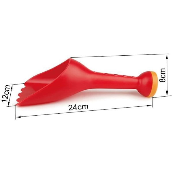 Hape Rain Shovel - Röd