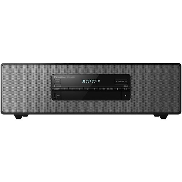 CD/FM-radio - PANASONIC - SC-DM502E-K - Bluetooth - DAB+ - 40 W RMS Sort