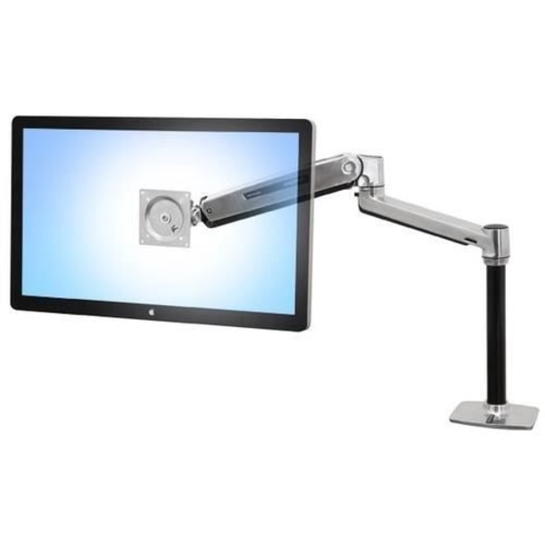 Skærmarm - ERGOTRON - Poleret aluminium - 116,8 cm - 13,61 kg Max - Højdejusterbar