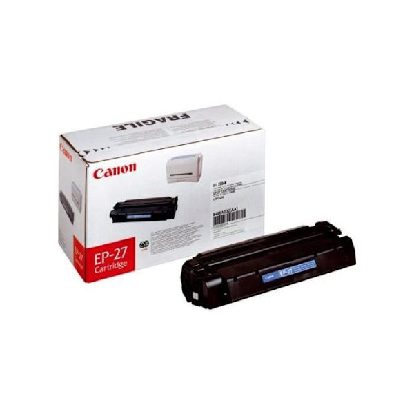 CANON Pakkauksessa 1 väriainekasetti - EP-27 - Musta - suurikapasiteettinen 2500 sivua