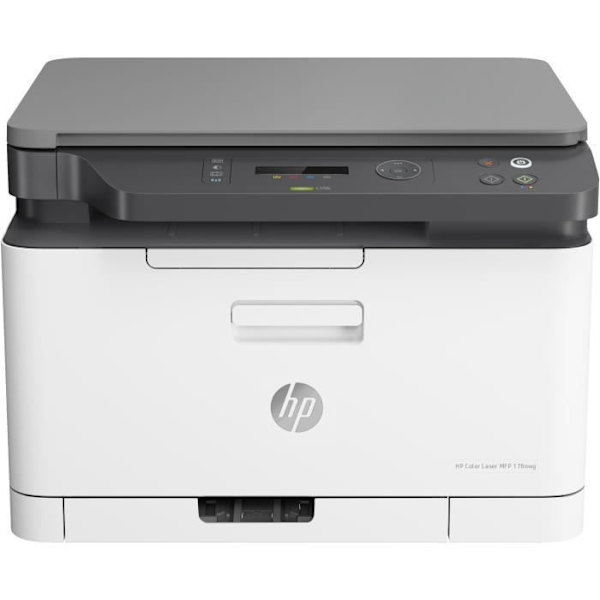 HP LaserJet 178nw All-in-One-printer - farve Grå, Hvid