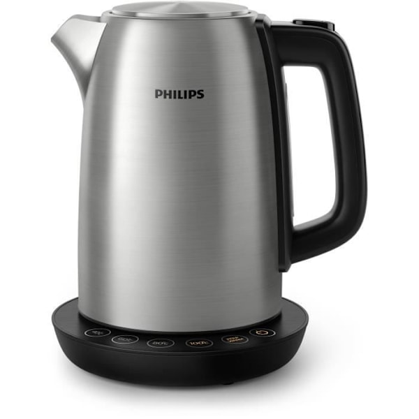 Philips Avance Collection Vedenkeitin - HD9359/90 - 1,7 L - Lämpötilan säädin - Esiasetetut toiminnot grå