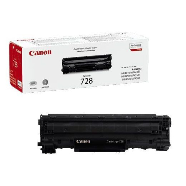 CANON 728 svart tonerkassett för ImageCLASS MF4750 - kapacitet 2100 sidor