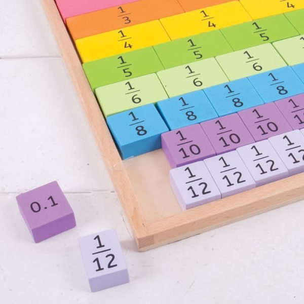 Fraction board - Tuntematon merkki - Opetuslelu lapsille