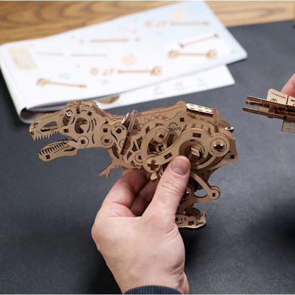 Tyrannosaurus Rex - Ugears - 3D puslespil i træ