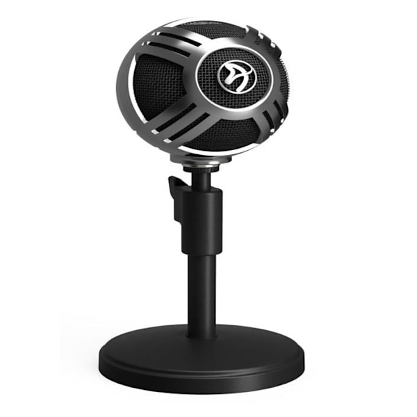 Mikrofon USB - Arozzi - Sfera - Chrome - Lydoptagelse - Streaming