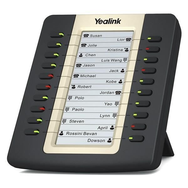 Yealink EXP20 udvidelsesmodul Sort