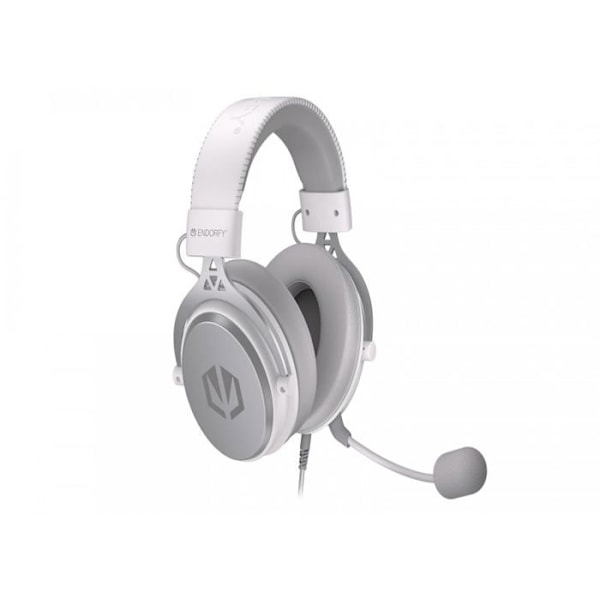ENDORFY VIRO Onyx White, Over Ear kuulokkeet, ylimääräiset kangaskuulokkeet, irrotettava mikrofoni, irrotettava kaapeli | EY1A004 hvid