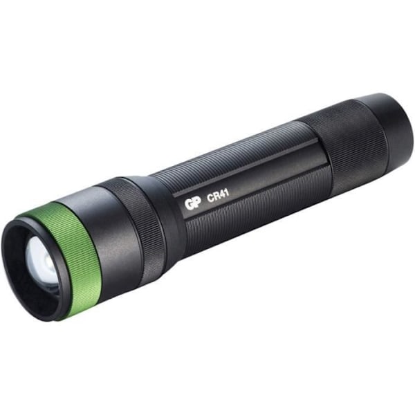 Lommelygte - GP - Discovery CR41 - LED genopladelig USB - 650 lm - 40 t Sort