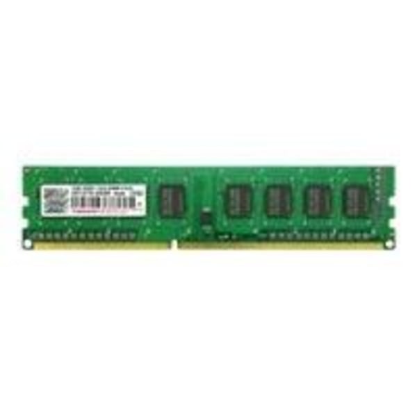 TRANSCEND DDR3 PC-muisti - 8 Gt - 240-nastainen DIMM - 1333 MHz / PC3-10600 - CL9 - Ei-ECC