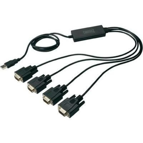 USB 2.0 kabler CONRAD 4 x RS232 1,5m-kabel og ad