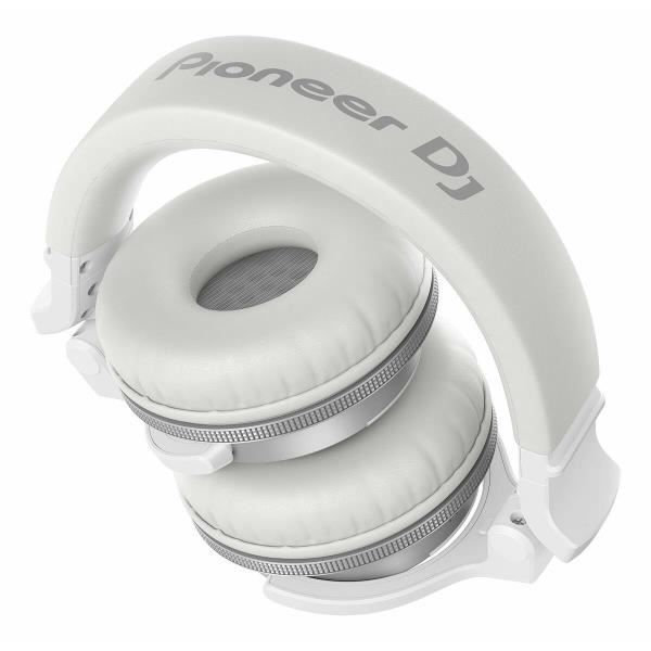 Hovedtelefoner - Pioneer - HDJ-CUE1BT - Hvid - Bluetooth 5.0 - Sammenfoldelig - 32 Ohm hvid
