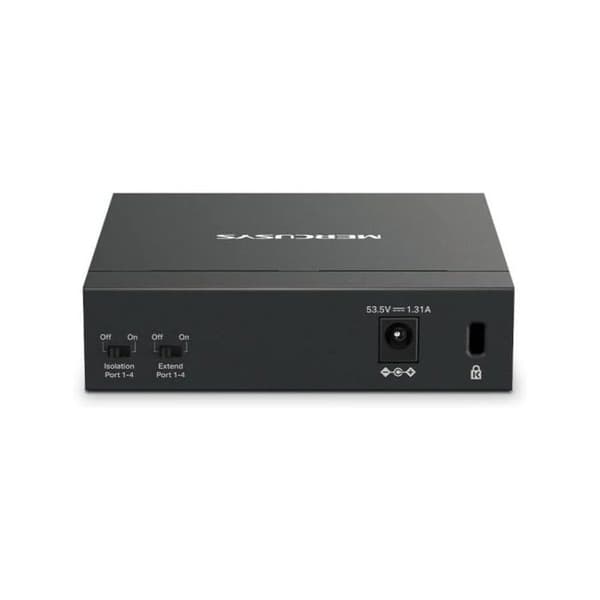 Ethernet-switch - MERCUSYS - MS105GP - 5 portar - Gigabit Ethernet - PoE-strömförsörjning