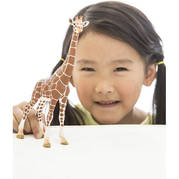 Kvinnlig savanngirafffigur - Schleich 14750 Wild Life - Från 5 år gammal Brun och Beige