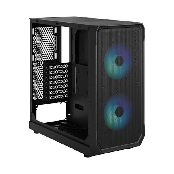 FRACTAL DESIGN Focus 2 RGB Black TG Clear Tint PC etui