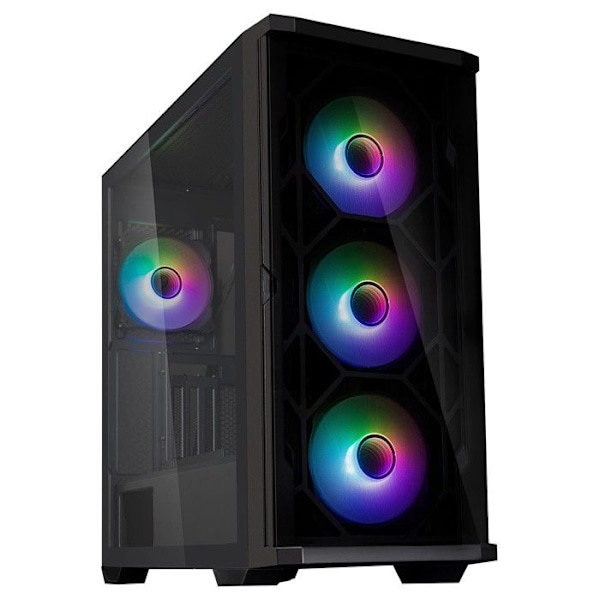 PC-kabinet - Zalman - Z10 DUO - Hvid farve - Modern design - Effektiv køling